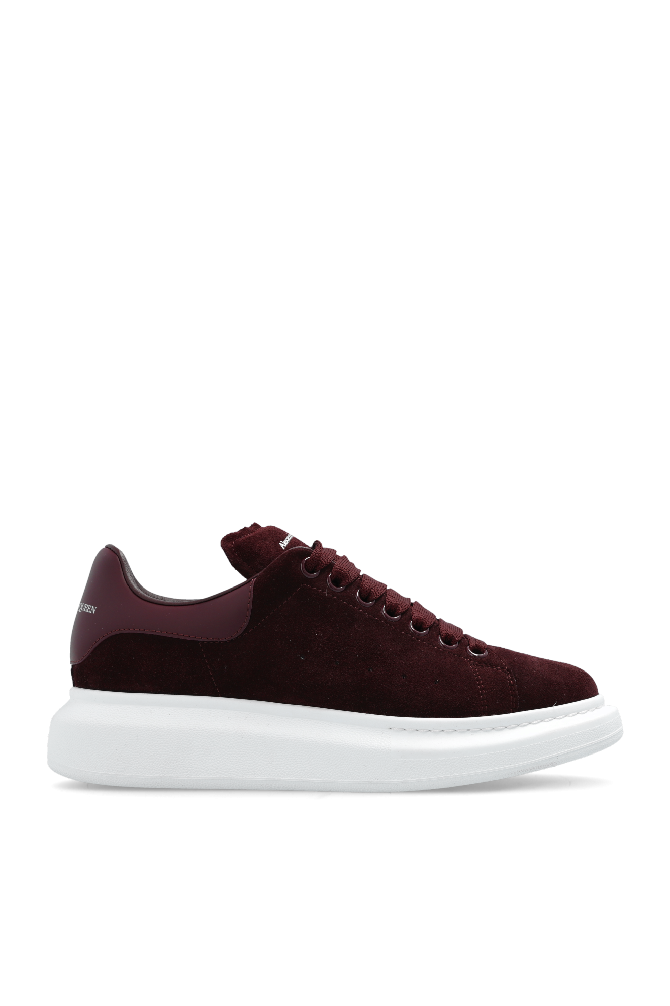 Burgundy Larry sneakers Alexander McQueen Alexander McQueen touch strap low top sneakers VbjdevelopmentsShops Italy